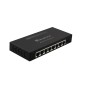Switch LevelOne 8xRJ45 GbE Negro (GEU-0822)