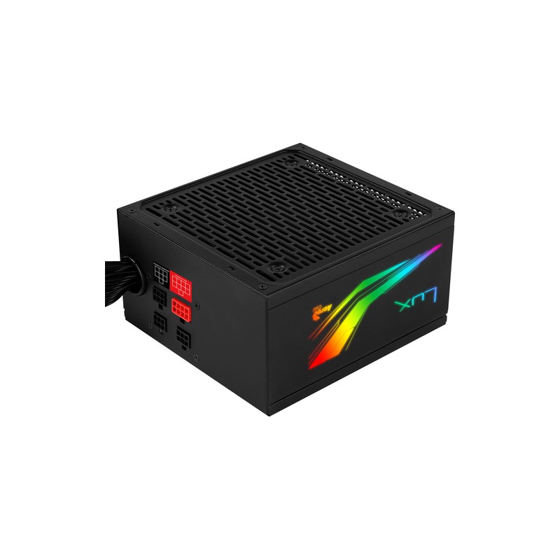 Fuente AEROCOOL LUX 650W RGB 80+ Bronze (LUXRGB650M)