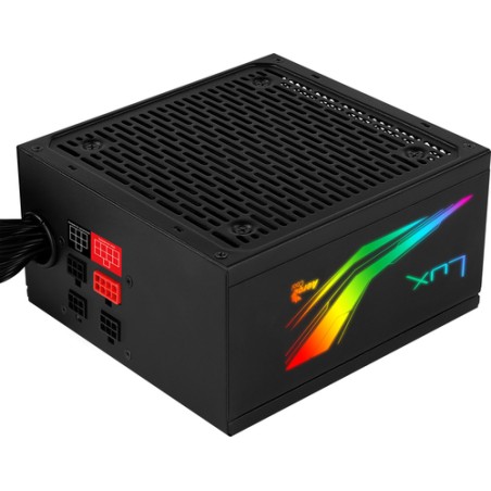 Fuente AEROCOOL LUX 650W RGB 80+ Bronze (LUXRGB650M)