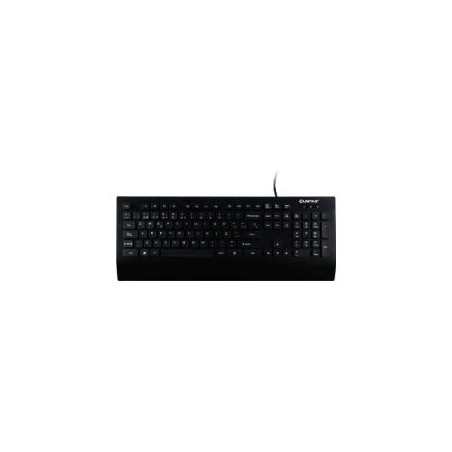 Teclado UNYKA WAVE KB10 Slim USB Negro (50543)