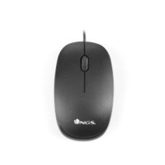 Ratón NGS Óptico USB-A 1000dpi Negro (FLAME BLACK)