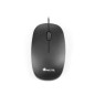 Ratón NGS Óptico USB-A 1000dpi Negro (FLAME BLACK)