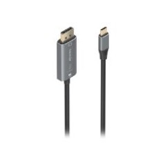 Conversor AISENS USB-C/M a DP/M 1.8m Negro (A109-0880)