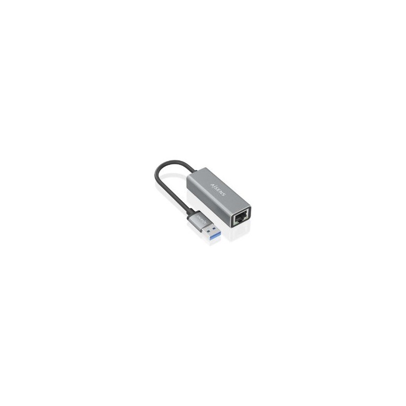 Adaptador AISENS USB 3.0 a RJ5 GbE Gris (A106-0897) Adaptador AISENS USB 3.0 a RJ5 GbE Gris (A106-0897)