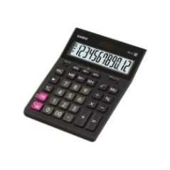 Calculadora Casio Sobremesa 12 Dígitos Negra (GR-12-W)