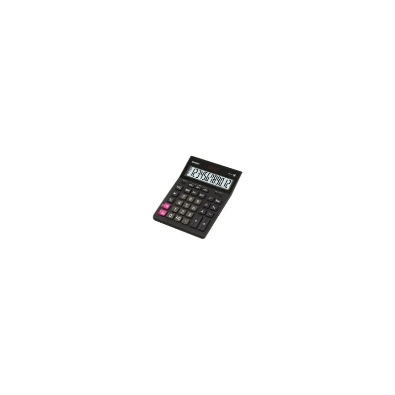 Calculadora Casio Sobremesa 12 Dígitos Negra (GR-12-W)