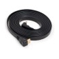 Cable Engel HDMI-A M/M Plano Acodado 3m Negro (AV0743C)