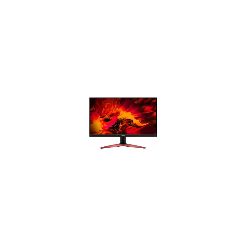Monitor Gaming Acer KG241Y 24"  IPS FHD HDMI Negro/Rojo