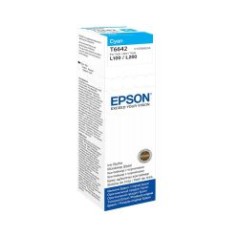 Botella Tinta Epson EcoTank 664 Cian 70ml (C13T664240)