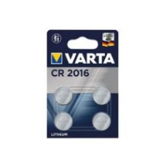 Pilas Varta Lithium Coin CR2016 Blister 4 (6016101404)