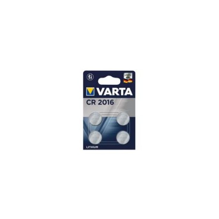 Pilas Varta Lithium Coin CR2016 Blister 4 (6016101404)