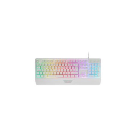 Teclado Mars Gaming FRGB Multimedia Blanco (MK124WES)