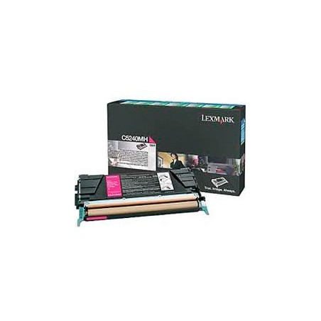 Toner Lexmark Laser Magenta 5000 páginas (C5240MH)