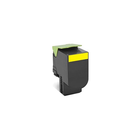 Toner Lexmark Laser 802HY Amarillo 3000 pág (80C2HY0)