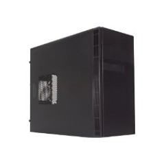 Caja Unyka Grey Rain Evo 500W mATX Negra (52088)