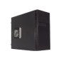 Caja Unyka Grey Rain Evo 500W mATX Negra (52088)