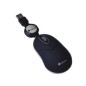 Ratón NGS Óptico USB 1000dpi Retráctil Negro (SINBLACK)