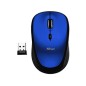 Ratón Trust Yvi Óptico Wireless RF 1600dpi Azul (19663)