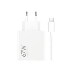 Cargador de Pared XIAOMI 67W USB-A Blanco (BHR9465EU)