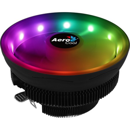 Ventilador CPU AEROCOOL 120mm 110W RGB Negro (COREPLUS)