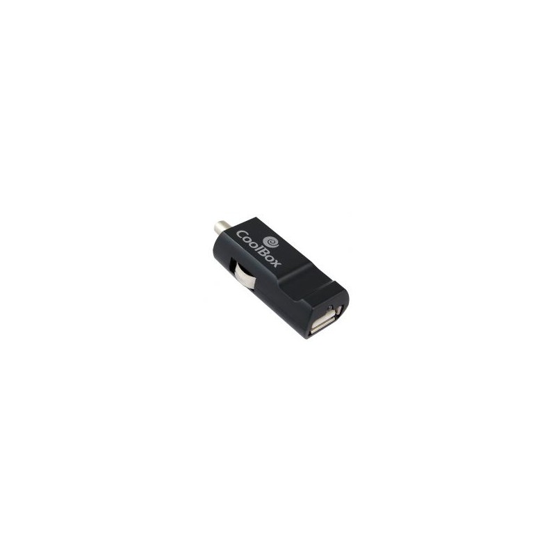 Cargador de Coche Coolbox USB 2.0 Negro (CDC-10)