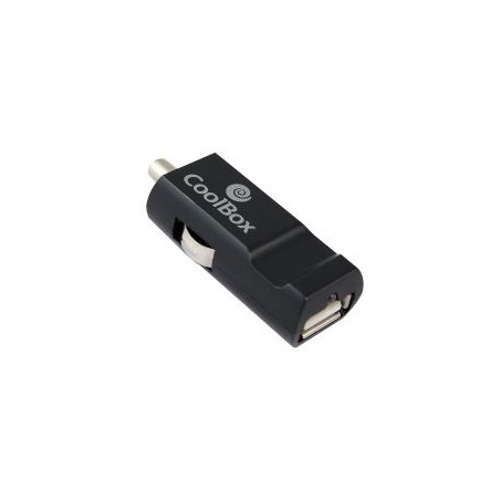 Cargador de Coche Coolbox USB 2.0 Negro (CDC-10)