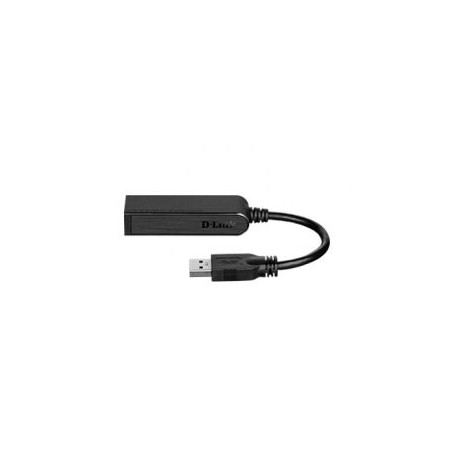 Adaptador de Red D-Link USB 3.0 a RJ45 Negro (DUB-1312)