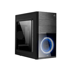 Caja AEROCOOL S/F USB 2.0/3.0 mATX Negra (CS105BL)