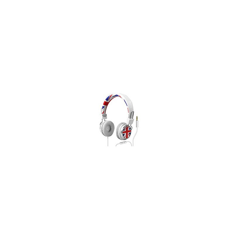 Auriculares SBS DJ PRO Blancos UK (TTHEADPHONEDJUK)