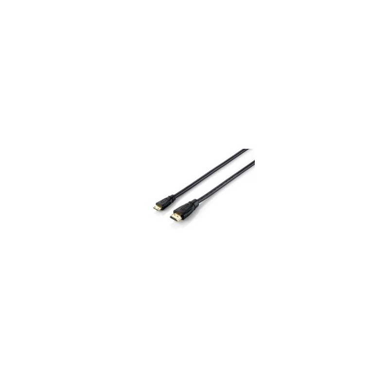 Cable EQUIP HDMI A/M a HDMI C/M 1m Negro (EQ119306) Cable EQUIP HDMI A/M a HDMI C/M 1m Negro (EQ119306)