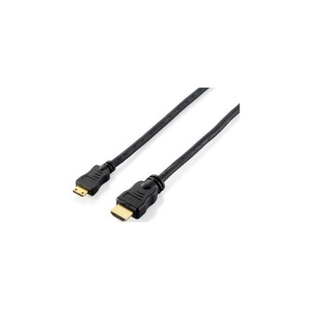 Cable EQUIP HDMI A/M a HDMI C/M 2m Negro (EQ119307)