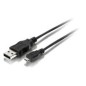 Cable EQUIP USB-A/M a mUSB-B/M 1.8m Negro (EQ128523)