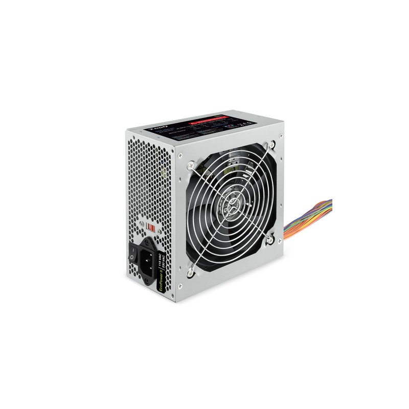 Fuente TooQ EP-II ATX 500W 120mm Plata (TQEP-500S-INT)