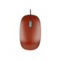 Ratón NGS Óptico USB-A 1000dpi Rojo (FLAME RED)
