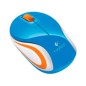 Ratón LOGITECH M187 Wireless 1000dpi Azul (910-002733)