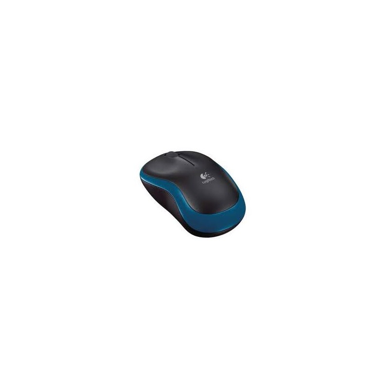 Ratón LOGITECH M185 Wireless 1000dpi Azul (910-002236)