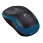 Ratón LOGITECH M185 Wireless 1000dpi Azul (910-002236)