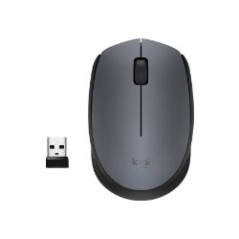 Ratón LOGITECH M170 Wireless 2.4Ghz Gris (910-004642)