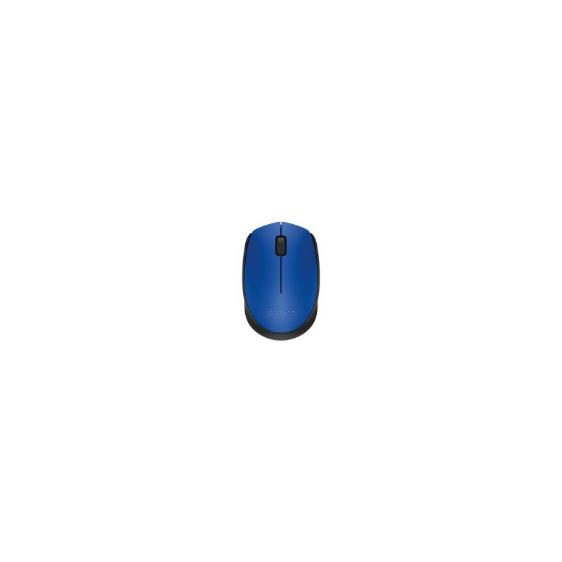 Ratón LOGITECH M171 Wireless 1000dpi Azul (910-004640)
