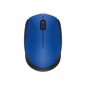 Ratón LOGITECH M171 Wireless 1000dpi Azul (910-004640)