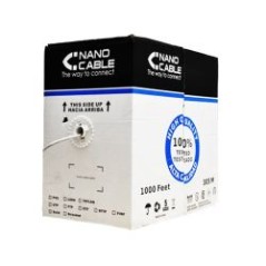 Nanocable RJ45 Cat.6 UTP AWG24 305m Gris (10.20.0504)