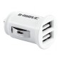 Cargador de Coche B-MOVE 2xUSB-A 2.0 Blanco (BM-USB02)