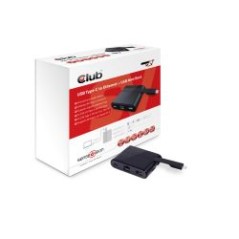 Mini Dock Club 3D USB-A/USB-C/RJ45/USB-C PD (CSV-1530)