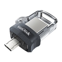 Pendrive Sandisk Dual micro+USB3.0 32Gb(SDDD3-032G-G46)