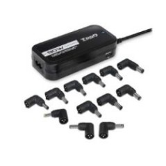 Cargador TooQ 90W 12 DC 2xUSB Negro (TQLC-90BS02AT)