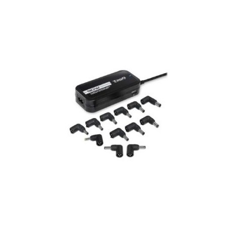 Cargador TooQ 90W 12 DC 2xUSB Negro (TQLC-90BS02AT)