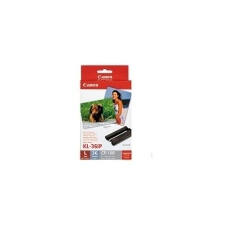 Pack Canon Tinta KL-36IP/36 hojas 89x119mm (7738A001)