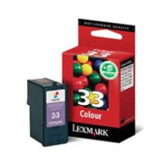 Tinta Lexmark 33 Tricolor (18CX033E)