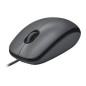 Ratón LOGITECH M100 USB-A 1000dpi Negro (910-006652) Ratón LOGITECH M100 USB-A 1000dpi Negro (910-006652)