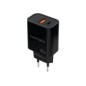 Cargador Pared Nanocable USB-A/C 30W Negro (10.10.2012)